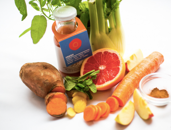organic carrot juice