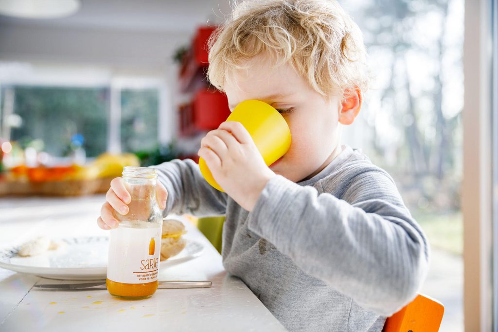 groentesap voor kinderen