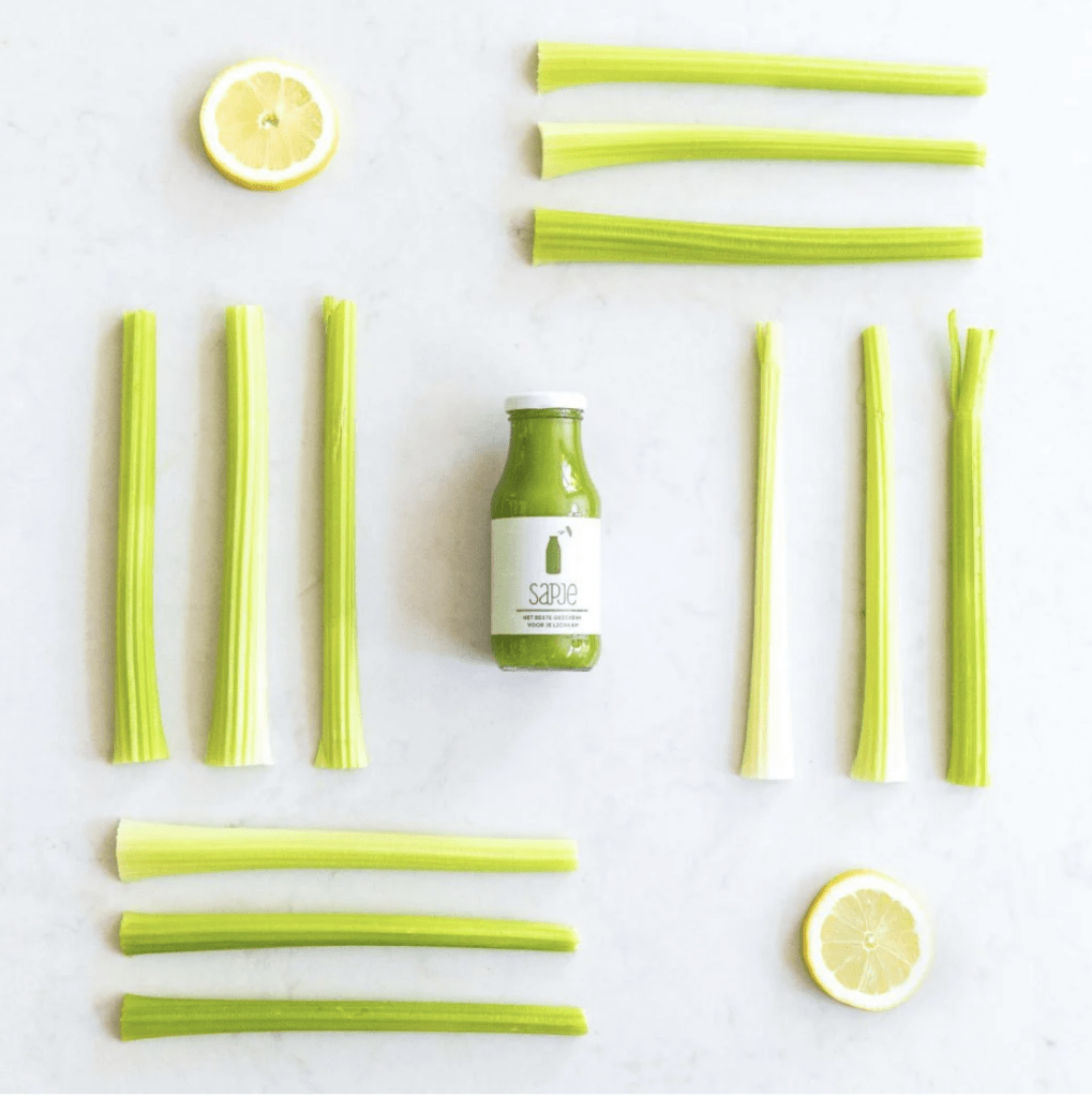 Celery and Lemon Slow Juice