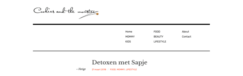 Cookies and the monster