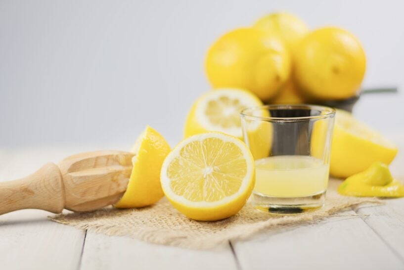 Lemon juice: the proven benefits for your health