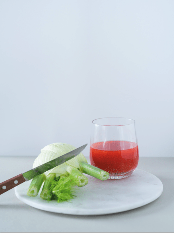 Goed voor de maag sapje