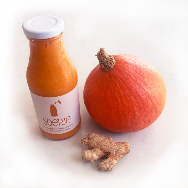 pompoensoep met pompoen