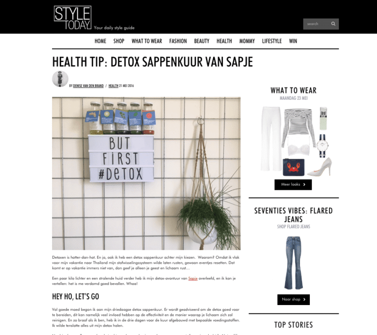 Styletoday sapje review 21 mei 2016 1