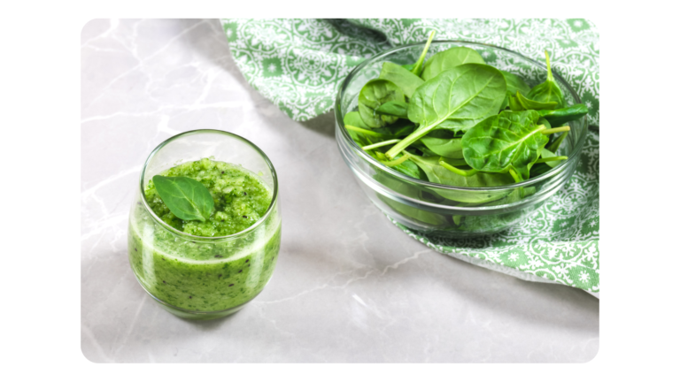 Spinazie smoothie afvallen